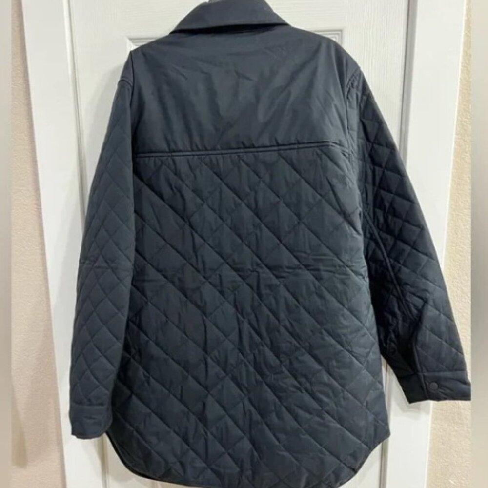 NWOT Mondetta Women Shirt Jacket Shacket Outdoor Project Quilted  Pockets M - Picture 3 of 9